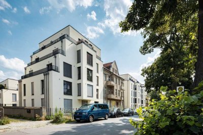 Lichtdurchflutete 1-Zimmer-Wohnung mit EBK & Balkon im grünen Buch
