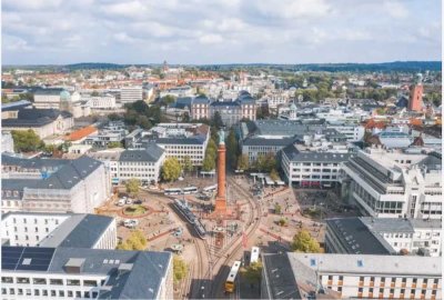 Von Privat! Exklusive 3,5-Zimmer-Wohnung in zentraler Lage von Darmstadt