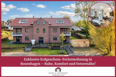 Exklusive Erdgeschoss-Ferienwohnung in Rosenhagen bei Travemünde – Ruhe, Komfort und Ostseenähe!