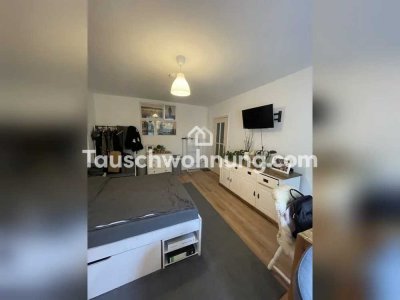 Tauschwohnung: Helle 1 Zimmer Wohnung mit Balkon in Hamburg Stellingen