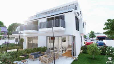 Moderne Doppelhaushälfte in Wien: 5 Zimmer, Balkon &amp; Terrassen - Erstbezug I Belagsfertig I Fertigstellung vorraussichtlich im Juni 2025