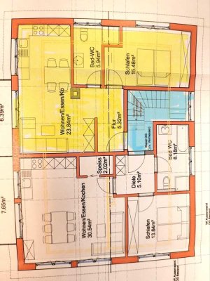 Erstbezug: Moderne 2-Zimmer-Wohnung mit Balkon in Meckenbeuren