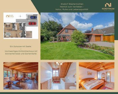 Ein Zuhause mit Seele – Hochwertiges Einfamilienhaus mit Sonnenterrasse und Gartenidylle