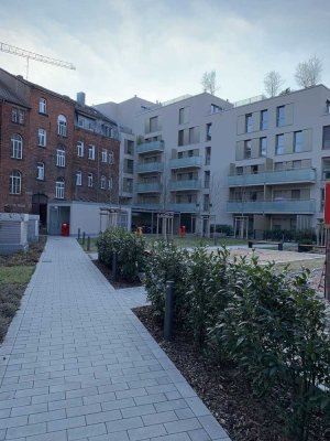 Zentrale 3-Zi Neubau 87m2,  EBK mit Granit, Fußbodenheizung, Parkett, 5min vom HBF/ Innenstadt