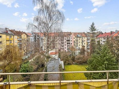 Über den Dächern der Stadt! 2-Zimmer-Eigentumswohnung im charmanten Nibelungenviertel in Nürnberg!