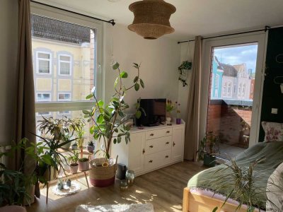 Nachmieter für Helle 1-Zimmer Wohnung im 3. OG mit Balkon in Gaarden-Süd/Kronsburg