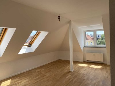 Vermietete Dachgeschosswohnung in Kleinzschocher