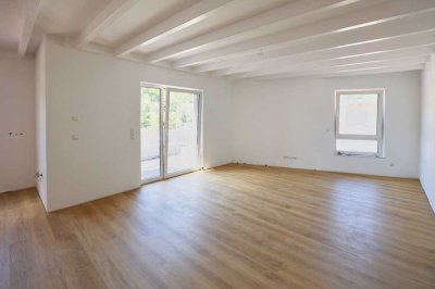 Neubau! Energieeffiziente  2 ZKB -Penthousewohnung mit Aufzug, Terrasse u. Garage in Bad Ems