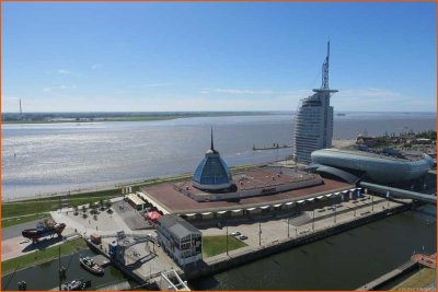 Über den Wolken von Bremerhaven: Exklusive 4-Zimmer-Eigentumswohnung im begehrten Columbus-Center
