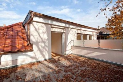 Mannheim-Oststadt Bestlage: Stylische Stadtwohnung mit Dachterrasse