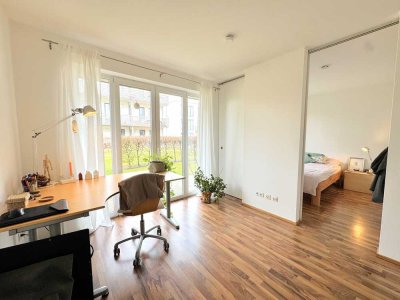 Uninah - 2-Zimmer-Apartment mit großer Terrasse und Einbauküche