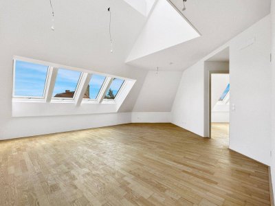 2-Zimmer Dachgeschosswohnung auf zwei Ebenen | Erstbezug in Stockerau