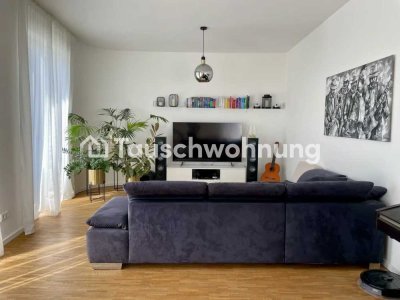 Tauschwohnung: Modernes Penthouse (40qm Dachterasse, hohe Decken, 5. Etage)