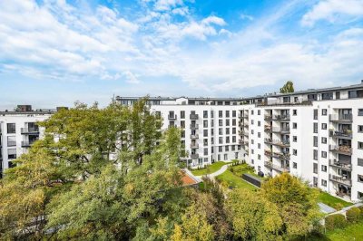 Wohntraum über den Dächern Münchens: Moderne 55m² Penthouse-Wohnung mit toller Dachterrasse