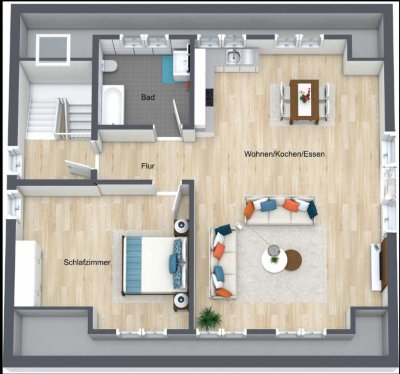 Neubau-Feeling in Fürth! Helle 2-Zimmer-Wohnungen in ruhiger Lage