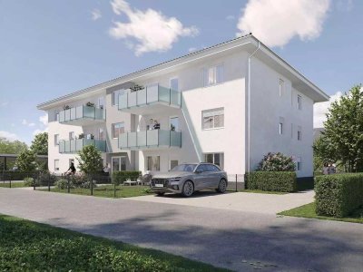 Vermietung 2 Zimmer Neubau Wohnung in Hirschaid