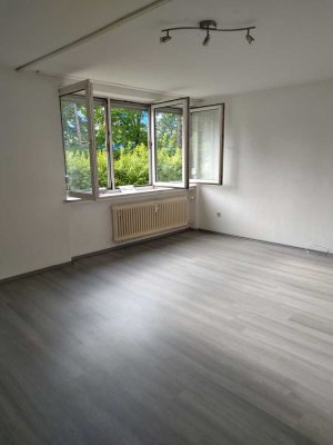 Helle 1-Zimmer-EG-Wohnung in Ingolstadt, sehr ruhig, eingewachsen mit Baum- und Strauchbestand