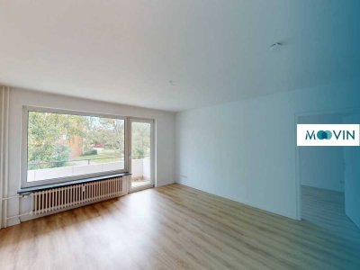 Frisch für Sie saniert: Helle 3-Zimmer-Wohnung mit BALKON