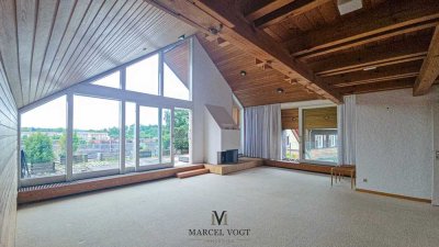 Exklusive Maisonette mit 171 m², Panoramablick & Treppenlift in Top-Lage von Nürtingen