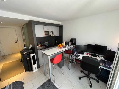 Moderne 1-Zimmer-Wohnung mit Einbauküche in der Nähe des KIT
