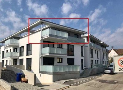 1-Zimmer-Penthouse mit Klimaanlage und großer Dachterrasse in Schwäbisch Gmünd-Lindach