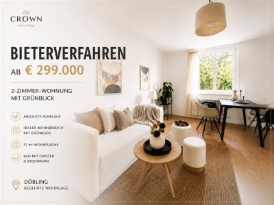 57 m² | 2 Zimmer | Freier Mietzins | Ab € 299.000