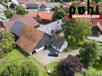 Bauernhaus, Mehrfamilienhaus auf großem Grundstück  + Nebengebäude + Scheune und Garten!