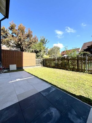 Erstbezug nach Sanierung – 3-Zimmer-Wohnung mit Terrasse und Garten in ruhiger Hinterhoflage