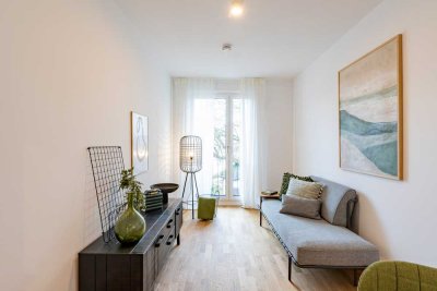 Wohnen am Wasser: 3-Zimmer-Wohnung mit Balkon