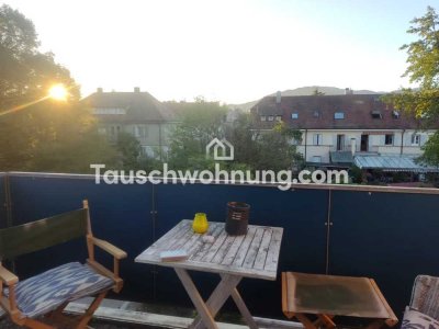 Tauschwohnung: Ruhige 2 Zi. Wohnung mit Schwarzwaldblick nahe Haslach Bad