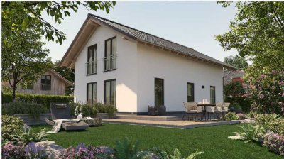 Massiv und individuell gebaut - idyllisch gelegen: Ihr neues Zuhause in Fürstenfeldbruck-Aich