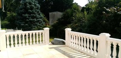Luxussanierte WE, 1. OG , mit herrschaftlicher Terrasse, offener Kamin und 2 Bädern