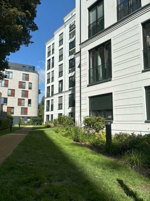 3-Zimmerwohnung mit Terrasse * Erdgeschoss * in einem ruhigen Neubauensemble * 2 Bäder * Zweitbezug