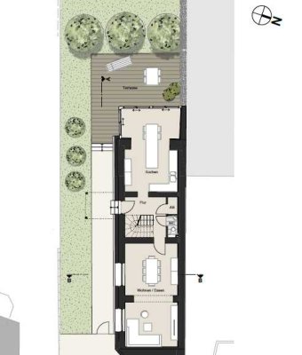 Stadthaus mit Garten - Weidenpesch