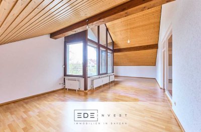 Wunderschöne und einzigartige Dachgeschosswohnung in Göggingen