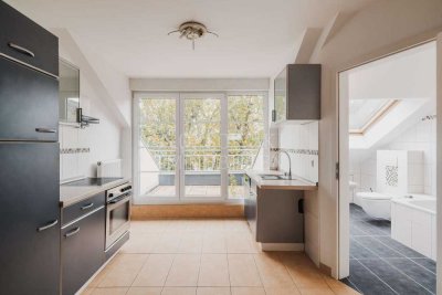 Ruhige Citylage mit Ausblick - Tolle Dachwohnung mit Dachterrasse!