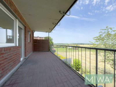 Renovierte Wohnung mit tollen Blick in Welver.
