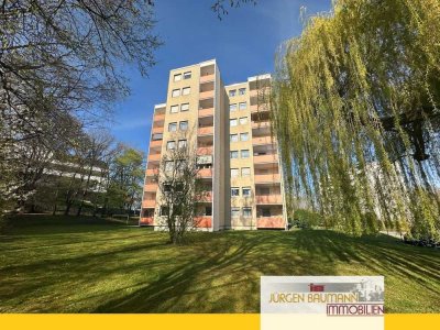 Frei ab September! 3-Zimmer-Wohnung mit Balkon und KFZ-Stellplatz