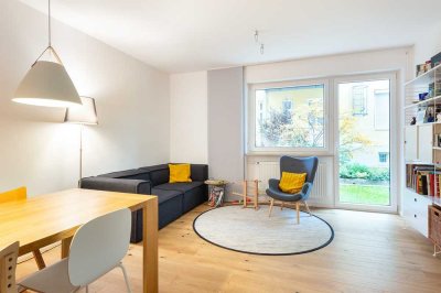 Renovierte, ruhige Gartenwohnung in Bestlage Schwabing