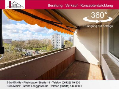 Besser kaufen als Mieten in Mainz-Kostheim - Top geschnittene Eigentumswohnung mit sonnigem Ba