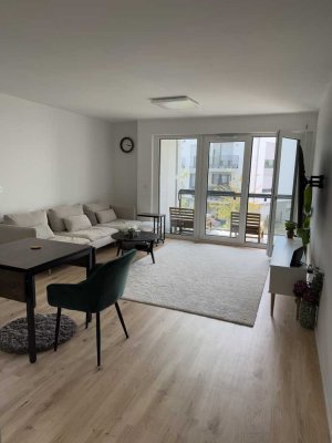 Miete  2-Zimmer-Wohnung mit Balkon und EBK in Mainz