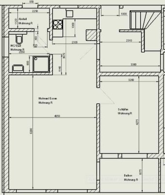 Neu renovierte 2-Zimmer-Erdgeschosswohnung mit Balkon in Kupferzell