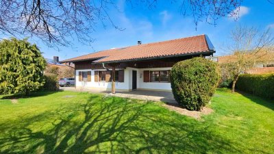 3km Chiemsee - Einfamilienhaus (200qm Wfl.) auf ruhigem & sonnigen 910qm Grundstück - Doppelgarage