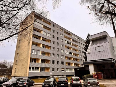 Vermietete Anlegerwohnung mit Zukunftspotenzial, Lift, Loggia in Top-Lage in Linz-Dornach (Nähe JKU)