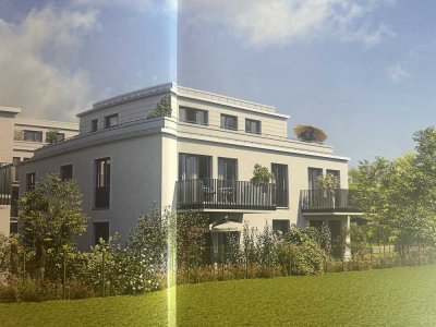 Geschmackvolle 2-Raum-Wohnung mit gehobener Innenausstattung mit Balkon in Gauting, Schlosspark
