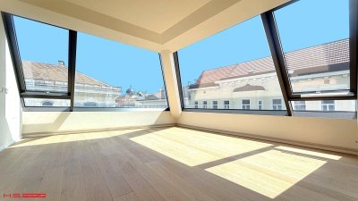 CITY - PENTHOUSE der EXTRAKLASSE - BJ 2025 - 4 ZIMMER - 2 TERRASSEN - 2 BÄDER - PANORAMABLICK - EIN HIGH END PROJEKT