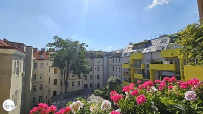Neuer Preis! Stilvolle 4-Zimmer-Wohnung mit Loggia &amp; Garage | Wohnen auf höchstem Niveau in Wien