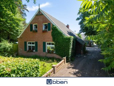 Idyllisches Landhaus mit Naturteich auf großem Grundstück!