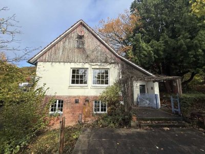 Kleines Wohnhaus mit großem Grundstück in Rinteln Todenmann