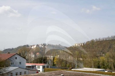 Helles Apartment mit Balkon und Küche